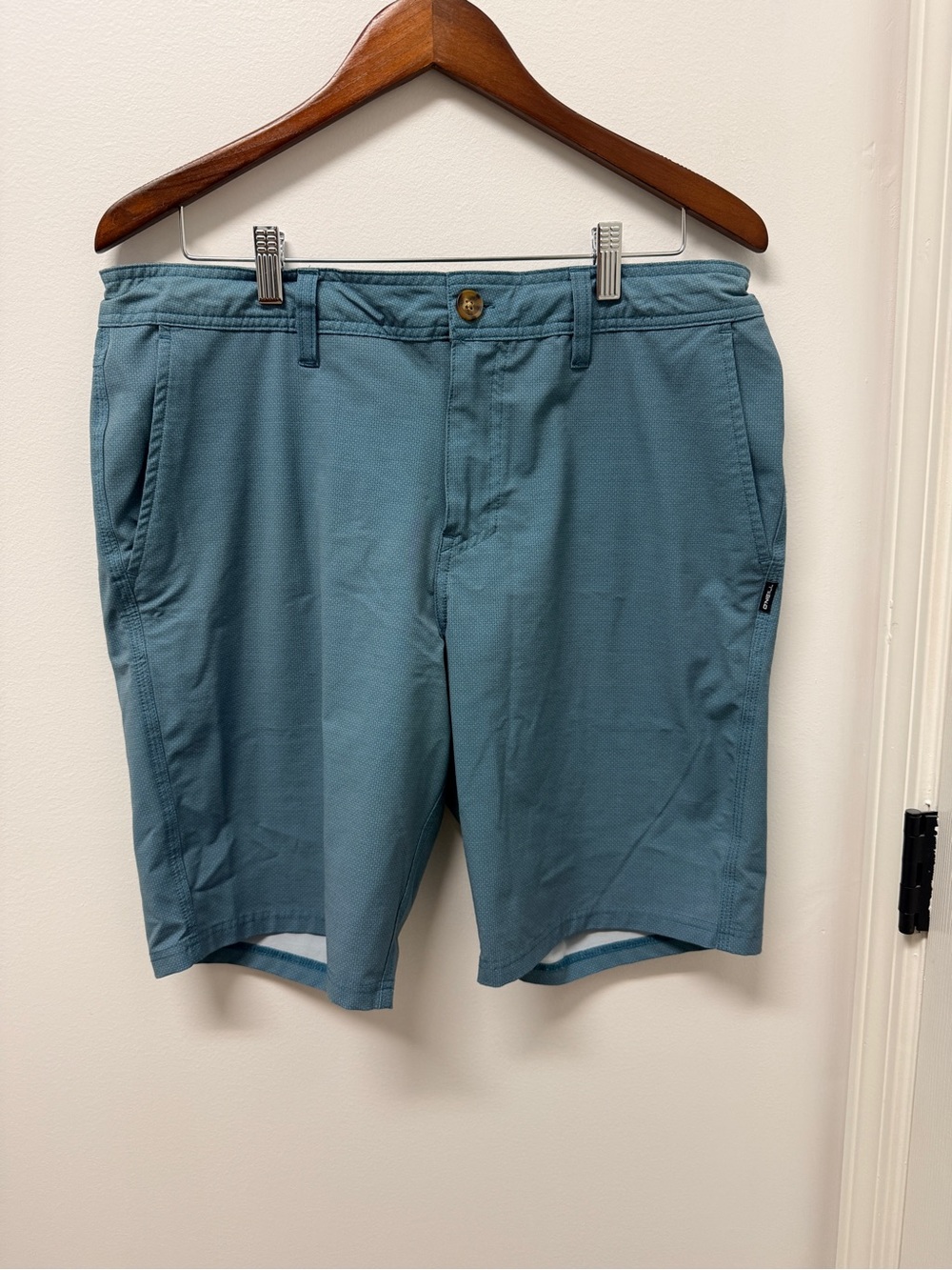 O'Neill Men's Teal Swim Hybrid Shorts